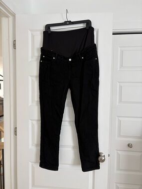 GAP Black Maternity Jeans with Support Panel